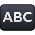 🔠 ABCD Huruf Besar Facebook