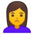 🙎 Orang Cemberut Google