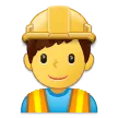 👷‍♂️ Pekerja Konstruksi Pria Samsung