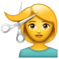 💇‍♀️ Perempuan Potong Rambut WhatsApp