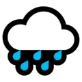🌧️ Awan dengan Hujan Microsof