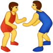 🤼‍♂️ Pria Bergulat Samsung