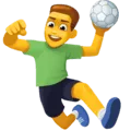 🤾‍♂️ Pria Bermain Bola Tangan Facebook