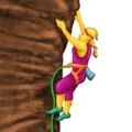 🧗‍♀️ Wanita Memanjat Emojipedia