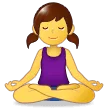 🧘‍♀️ Wanita dalam Posisi Lotus Samsung