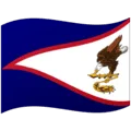 🇦🇸 Bendera Samoa Amerika Google