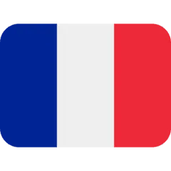 🇫🇷 Bendera Prancis Twitter