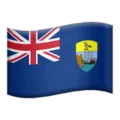 🇸🇭 Bendera Saint Helena Apple