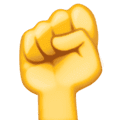✊ Kepalan Tangan Diangkat Facebook
