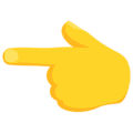 👈 Tangan Menunjuk ke Kiri Messenger
