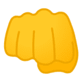 👊 Kepalan Tangan Mendekat Google