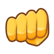 👊 Kepalan Tangan Mendekat Samsung