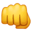 👊 Kepalan Tangan Mendekat WhatsApp