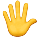 🖐️ Telapak Tangan Terbuka Apple
