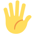 🖐️ Telapak Tangan Terbuka Twitter
