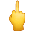 🖕 Jari Tengah WhatsApp
