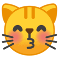😽 Kucing Mencium dengan Mata Tertutup Google