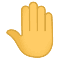 🤚Punggung Tangan EmojiOne