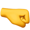 🤜 Kepalan Tangan ke Kanan Apple