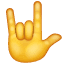 🤟 Gestur Metal WhatsApp