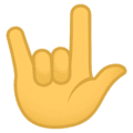 🤟 Gestur Metal EmojiOne
