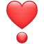 ❣️ Hati dengan Tanda Seru WhatsApp