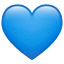 💙 Hati Biru WhatsApp