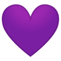 💜 Hati Ungu Google