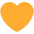 🧡 Hati Oranye Twitter