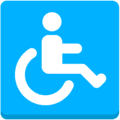 ♿ Simbol Kursi Roda Mozilla