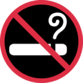 🚭 Dilarang Merokok Twitter
