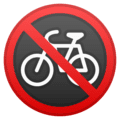 🚳 Dilarang Bersepeda Google