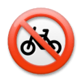 🚳 Dilarang Bersepeda LG