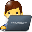 👨‍💻 Ahli IT Pria Samsung