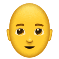 👨‍🦲 Pria Botak EmojiPedia