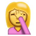 🤦 Orang dengan Gestur Facepalm Emojipedia