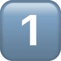 1️⃣ Digit Satu Apple