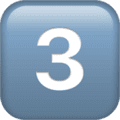 3️⃣ Digit Tiga Apple