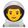 👨‍🚀 Astronot Pria Google
