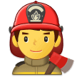 👨‍🚒 Pemadam Kebakaran Pria Samsung