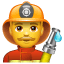 👨‍🚒 Pemadam Kebakaran Pria WhatsApp