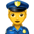 👮‍♀️ Polisi Wanita Apple