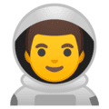 👨‍🚀 Astronot Pria Google
