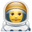 👨‍🚀 Astronot Pria WhatsApp