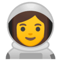 👩‍🚀 Astronot Wanita Google