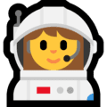 👩‍🚀 Astronot Wanita Microsoft
