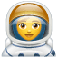 👩‍🚀 Astronot Wanita WhatsApp