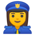 👮‍♀️ Polisi Wanita Google