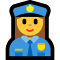 👮‍♀️ Polisi Wanita Microsoft
