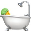 🛀 Orang Sedang Mandi Apple